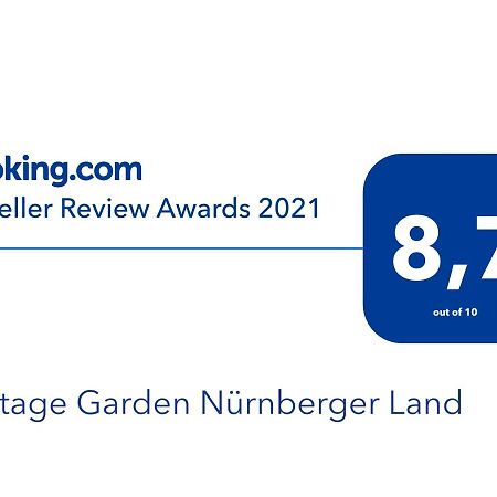 Cottage Garden Nuernberger Land Zimmer 2 Bis 3 Schwaig bei Nürnberg Eksteriør bilde